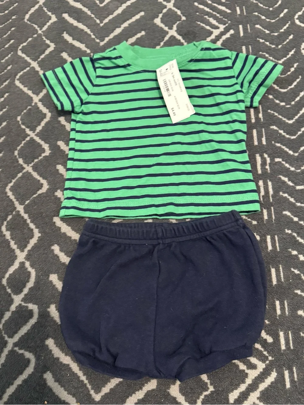 Baby boy shirt and shorts set